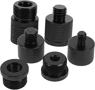 YARNOW 1 Set Adapter Nut Microphone Accessories Camera Accessories Mic Mount Thread Adapter Mic Stand Adapter Microphone Adapter Tripod Adapter Tripod Accessories Adapter for Mic Appendix