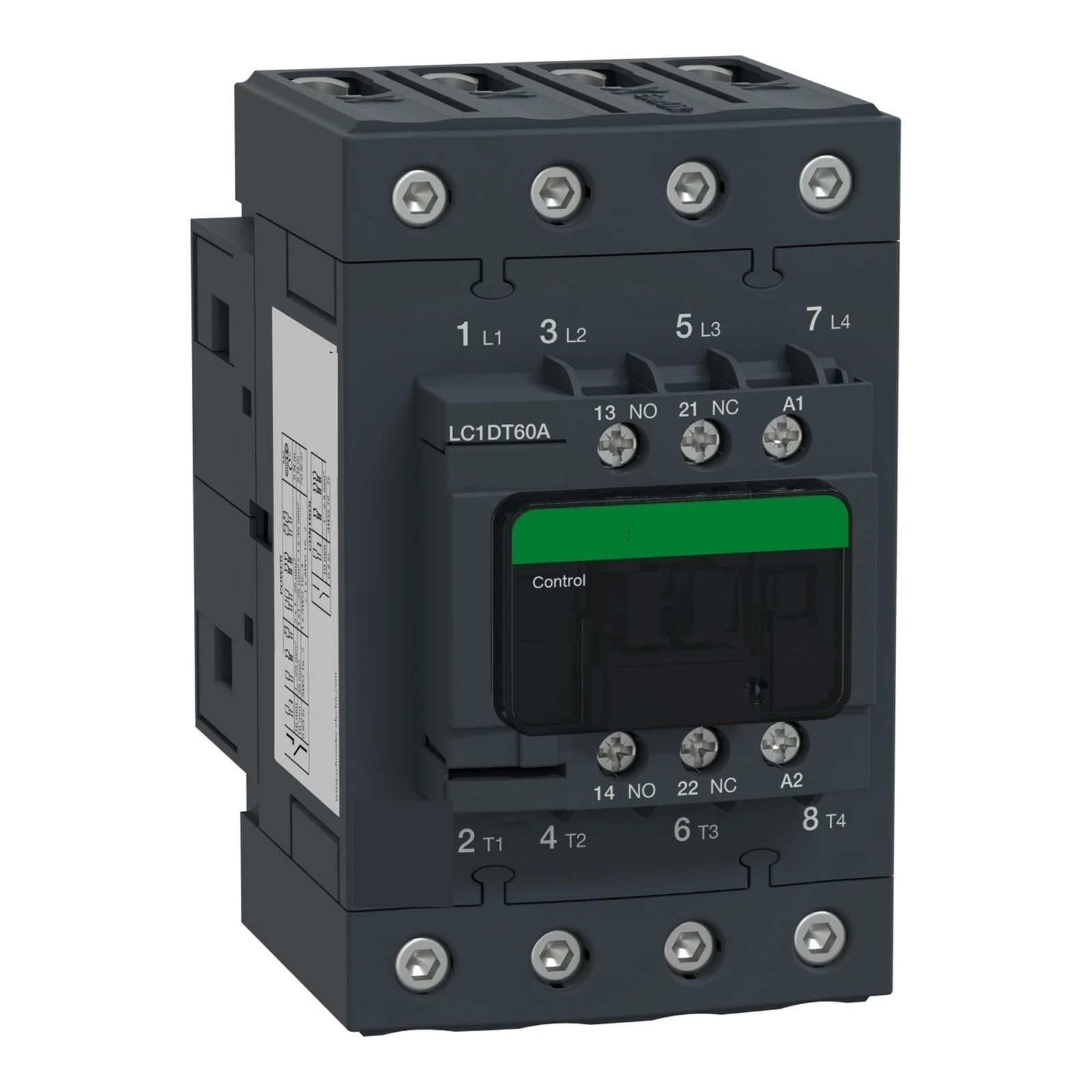 RISWEKFW LC1DT60AED D Series Four-Pole Contactor AC 60A 48VDC