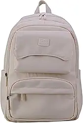 Mochila Olympikus Sportstyle off white branca casual grande feminina