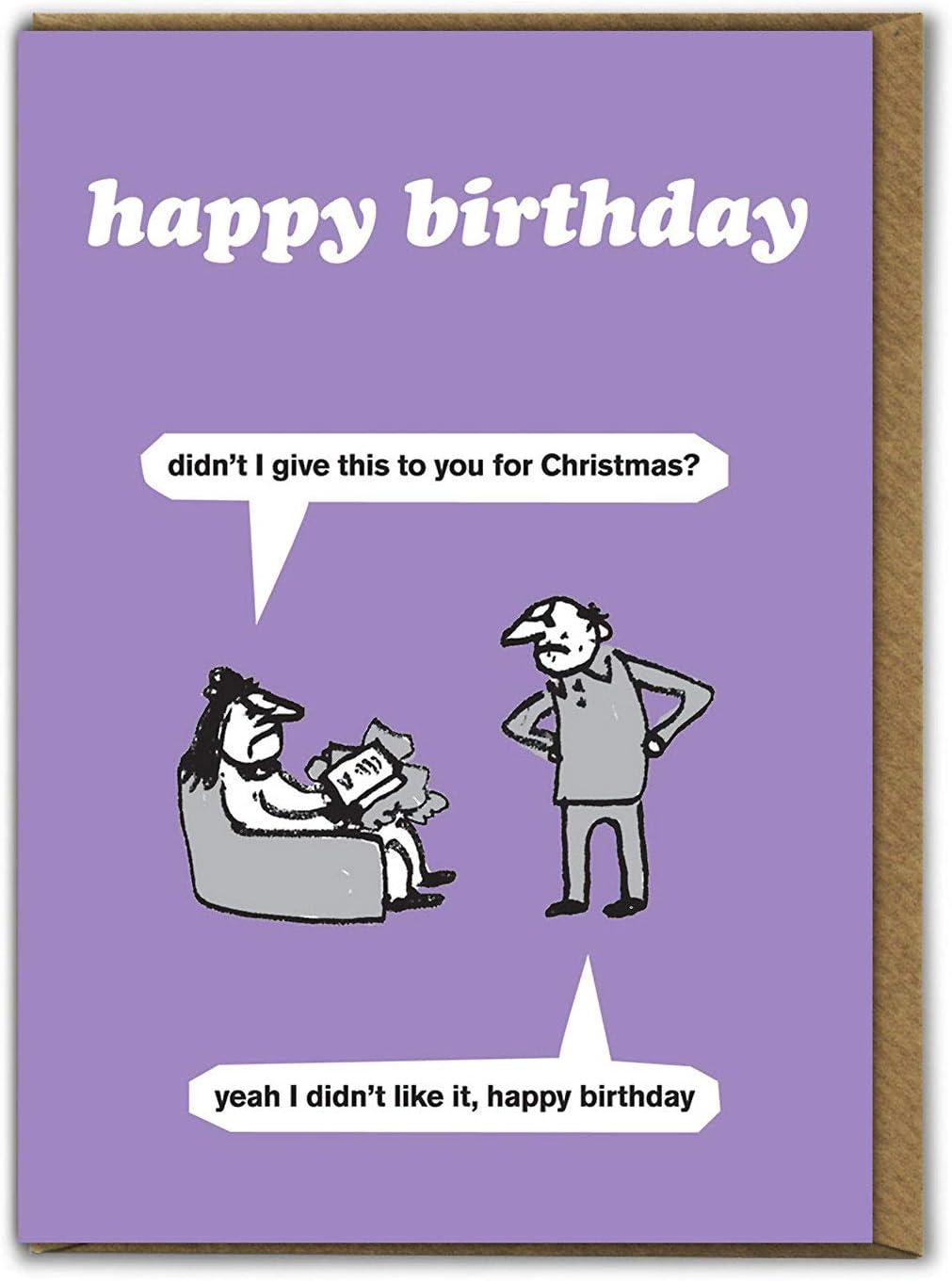 Funny Card By Modern Toss - Town's Christmas Celebrations - Comedy Card Company - View #3