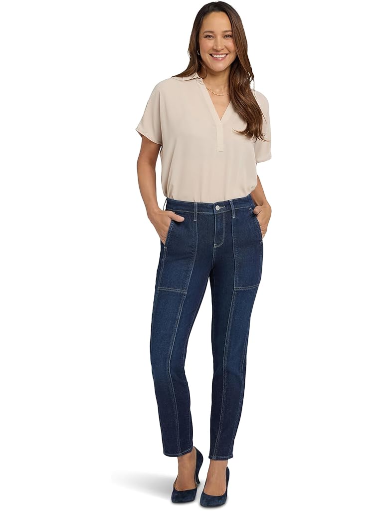 Blue NYDJ Margot in Midnight Breeze