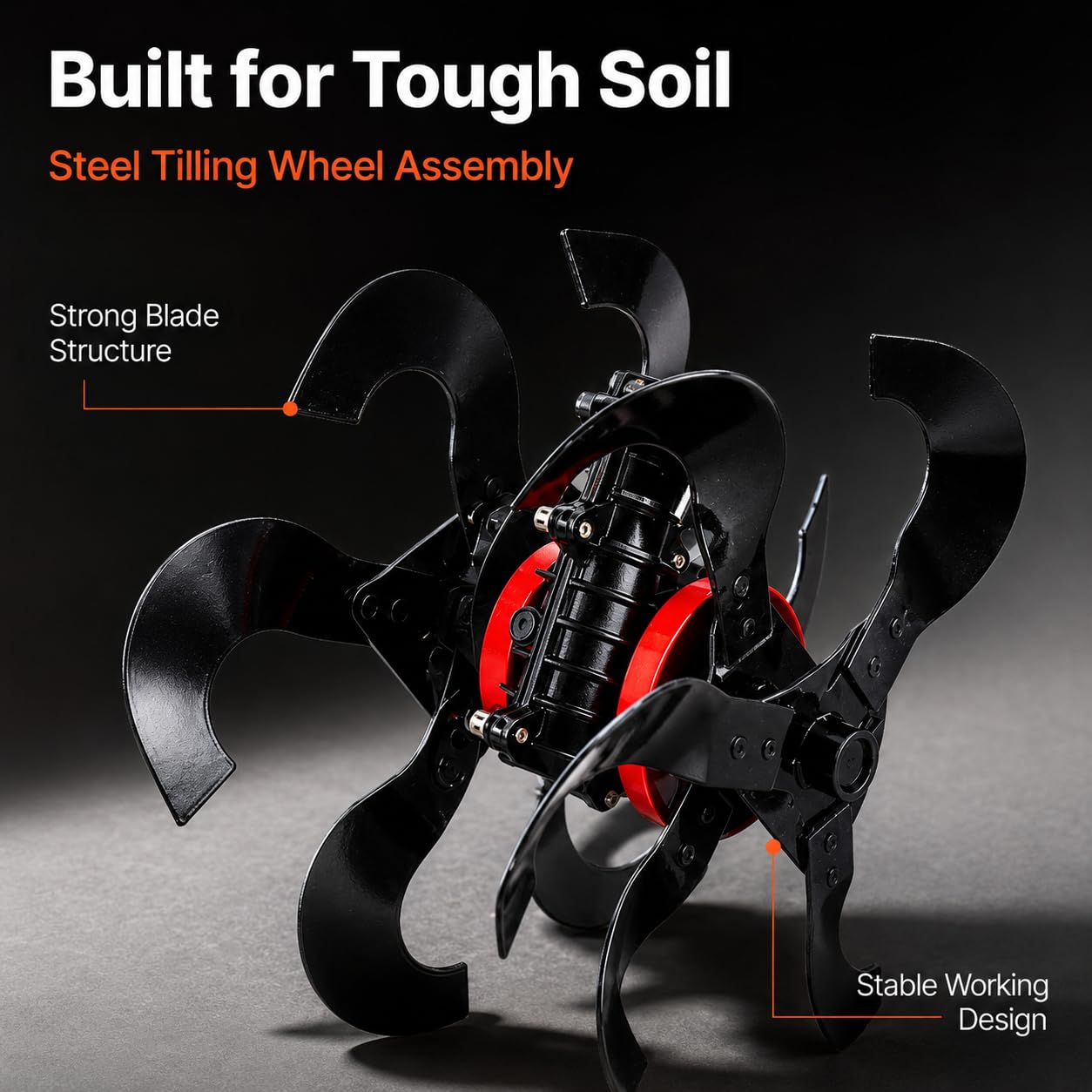 Cultivateur pour BRAST 5in1, Accessoire de binage et de désherbage