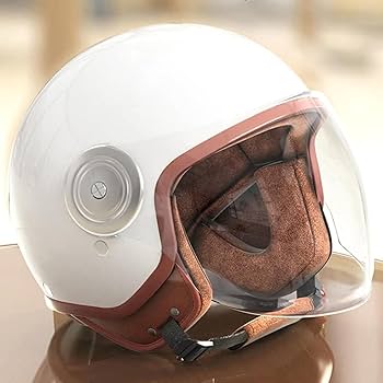 Amazon | ヴィンテージベスパハーフヘルメットオートバイドイツ