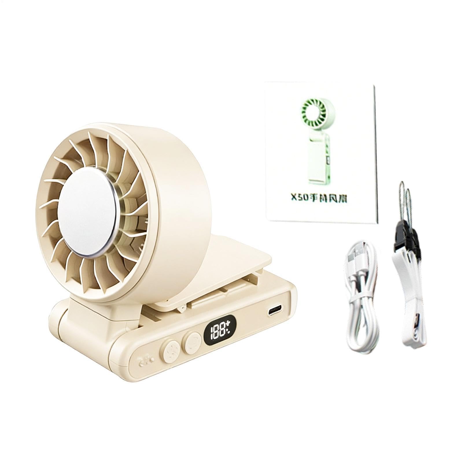 Ventilateur à main puissant pour camping et randonnée en plein air