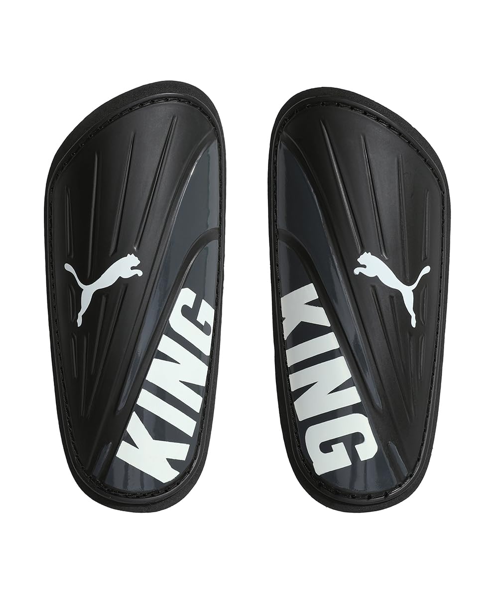 PUMA Unisex King Sleeve Shin Guard Black/white M