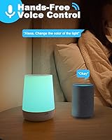 Vista 3 de BABYMUST Baby White Noise Machine, Sound Machine with Night Light for Baby Sleeping, 34 Soothing Sounds, App Remote Control, Set Wake up & Sleep