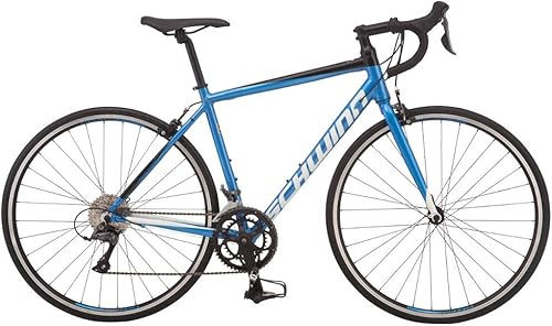 Miniatura 12 de Schwinn Bicicleta de carretera Fastback para adultos, principiantes a intermedios, marco de aluminio, ruedas de 700c, transmisión de 14-18