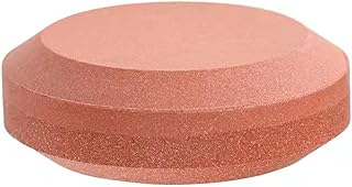 Axe Sharpening Stone Whetstone Tool Sharpener Puck Blade Hatchet Sharpening Stones Dual Side Grit Waterstone Axe Sharper Disk for Garden Tools