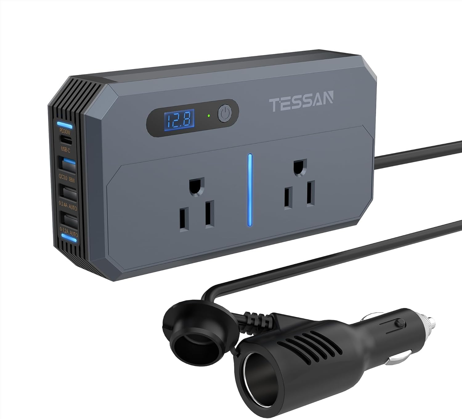 Amazon.co.jp: インバーター 12V 100V シガーソケット コンセント 変換