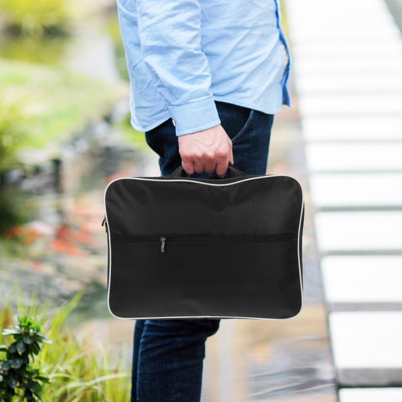ifundom Lyre Harp Case Lyre Harp Carrying Bag Practical Instrument Storage Bag Lyre Harp Container Lyre Harp Bag for Musician Instrument Storage Pouch Lyre Harp Pouch Carry Bag - Image 4