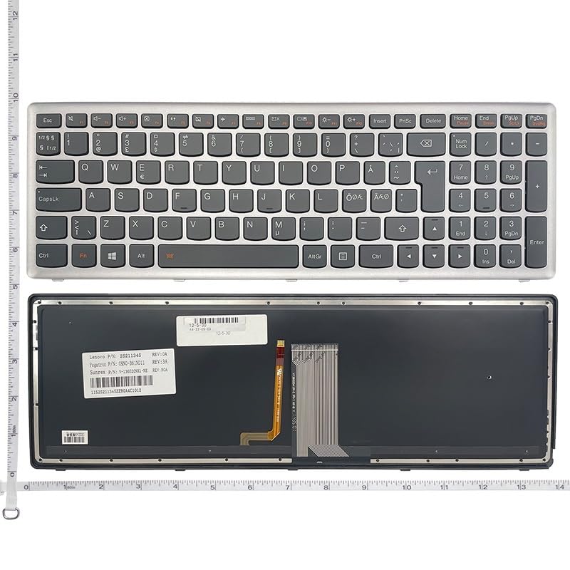 Réparer un clavier Lenovo Ideapad Z710 U510 défectueux avec rétroéclairage