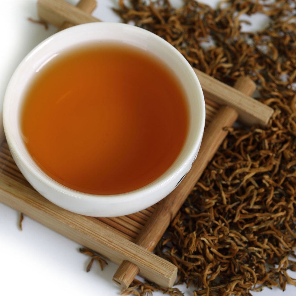 GOARTEA Thé Noir Jinjunmei 2Pcs 250g Total 17.6oz Nonpareil Supreme Fujian Eyebrow Chinese Black Tea Loose Leaf - Golden Buds Black Tea