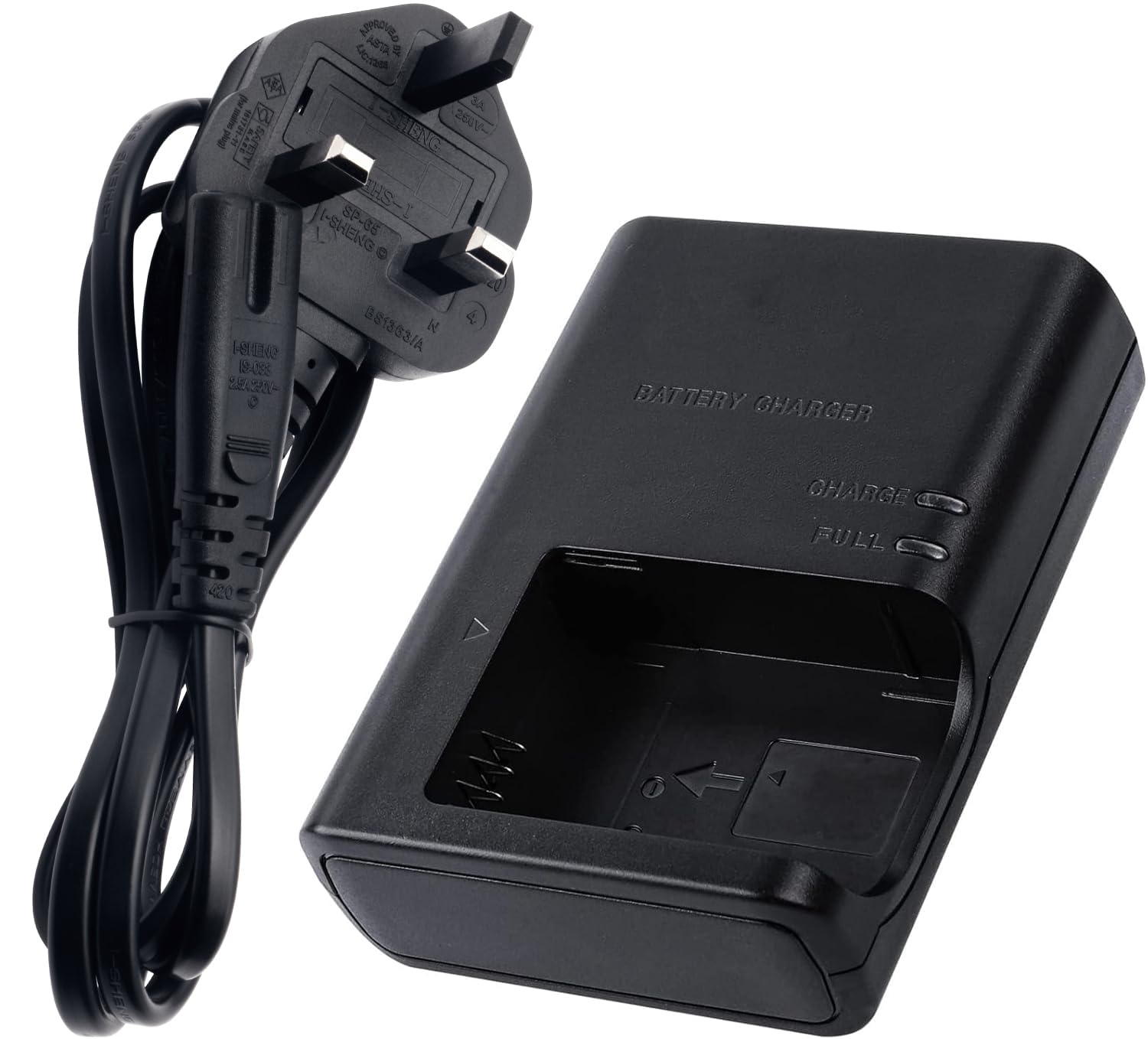 LC-E12 Battery Quick Charger Compatible with LP-E12 LC-E12E Batteries for Canon EOS M M2 M10 M50 M50 Mark II M100 M200 100D Rebel SL1 PowerShot SX70 HS Digital SLR Cameras