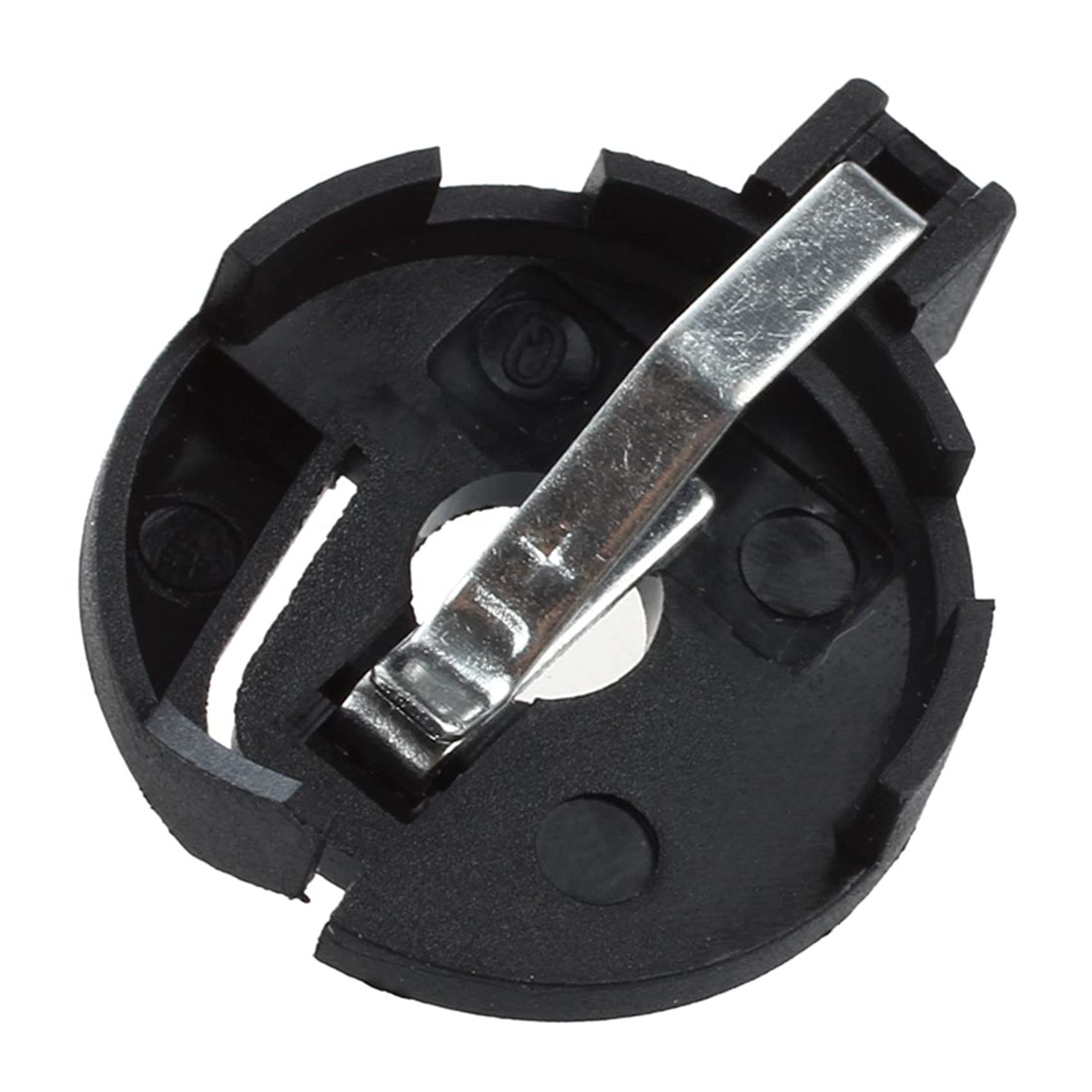 Amazon | 2016 2025 2032コイン電池ボタン電池ホルダーソケット黒 10個 | JVSISM | 乾電池