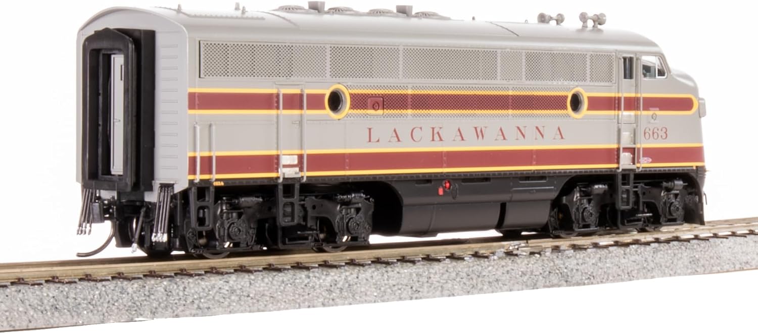 Broadway Limited 9662 EMD F3A, DLW 663, As Appears Today, Paragon4 Sound/DC/DCC, HO Scale