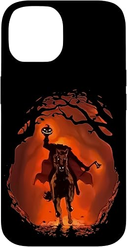 Miniatura 4 de Funda de jinete sin cabeza de calabaza aterradora de Halloween para iPhone 13 Pro Max