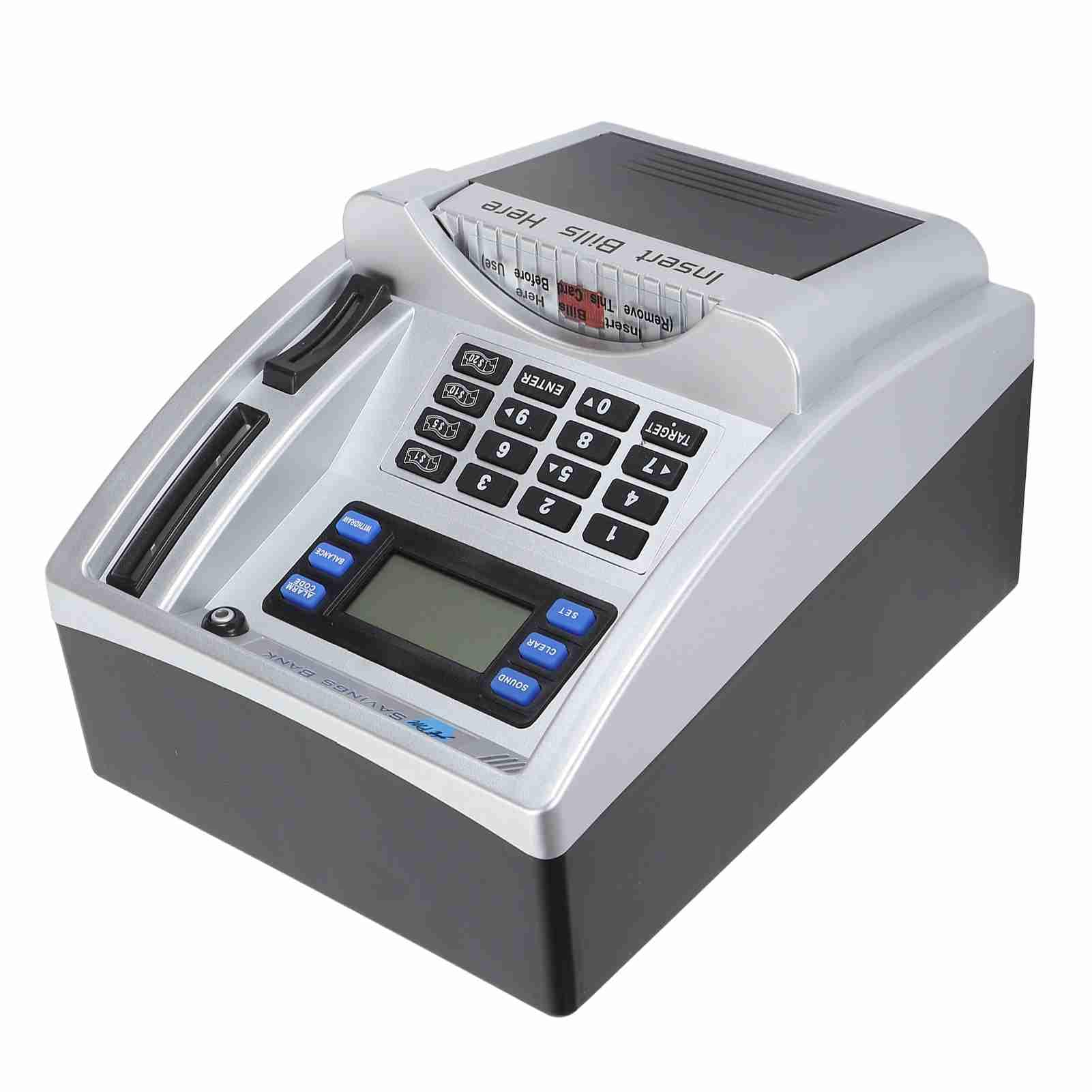 XUMIUZIY Tirelire Porc avec Rouleau de Billet Automatique, Accès par