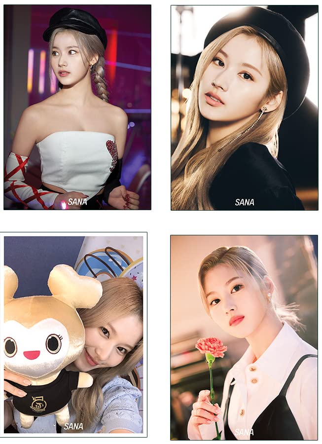 Amazon.co.jp: サナ グッズ ポスター 12枚 + シールセット 1枚 12