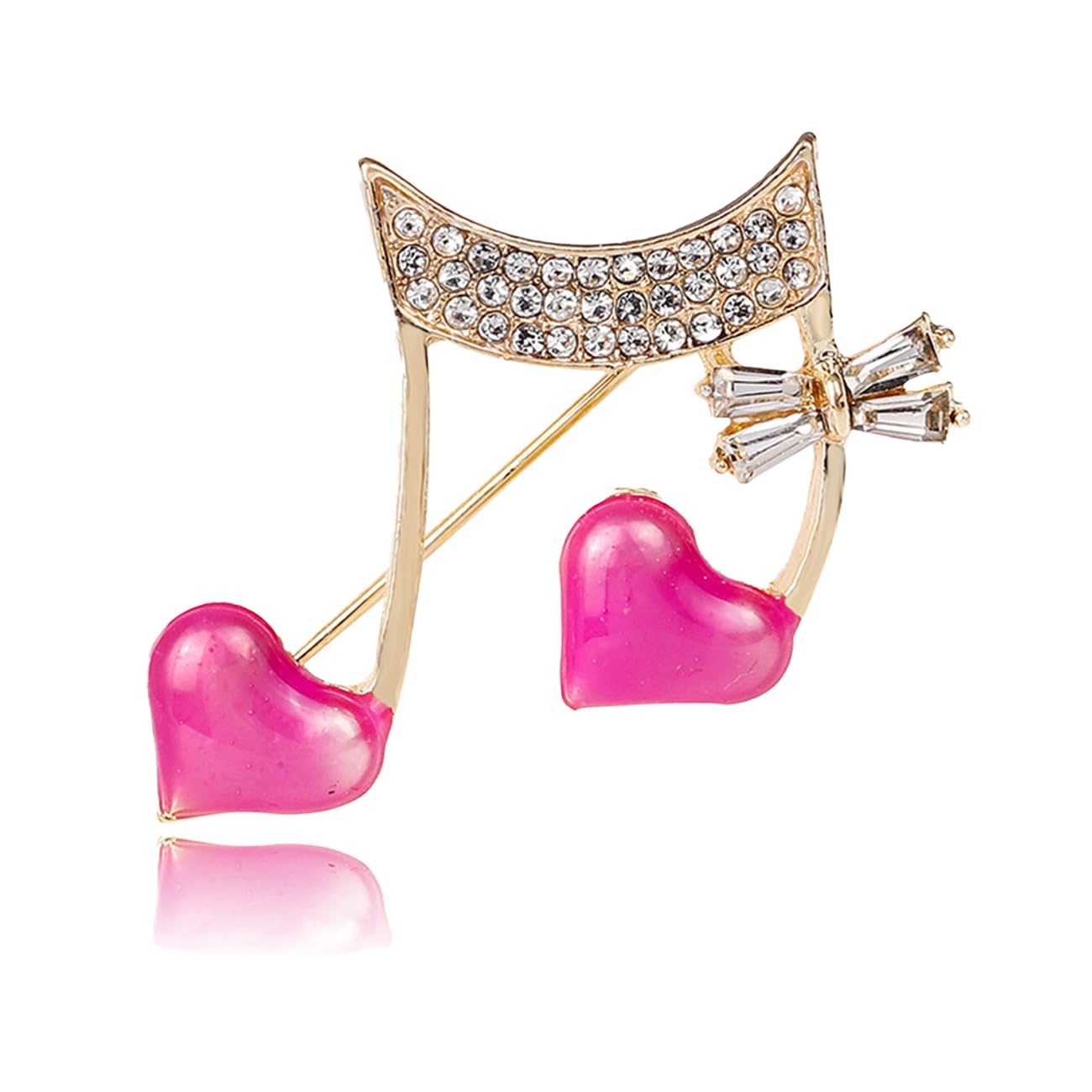 FAIRYGATE Brooch Pins Retro Crystal Rhinestone Brooches for Shirt Collar Decoration, B20 — view 19