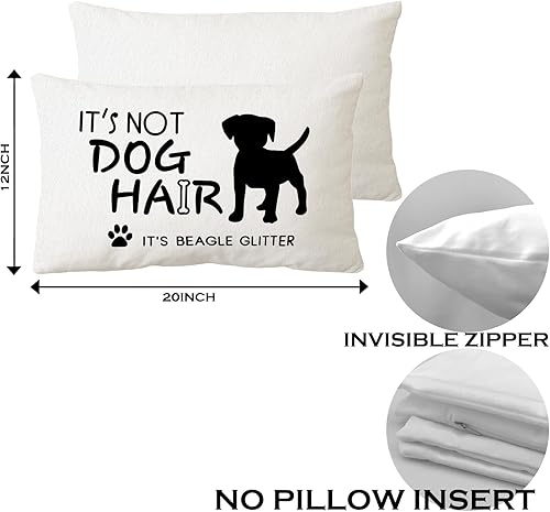 Miniatura 3 de Sidhua Decoración de funda de almohada con temática familiar de granja para el hogar, con cita de «Our Happy Place», funda de almohada rústica de 12