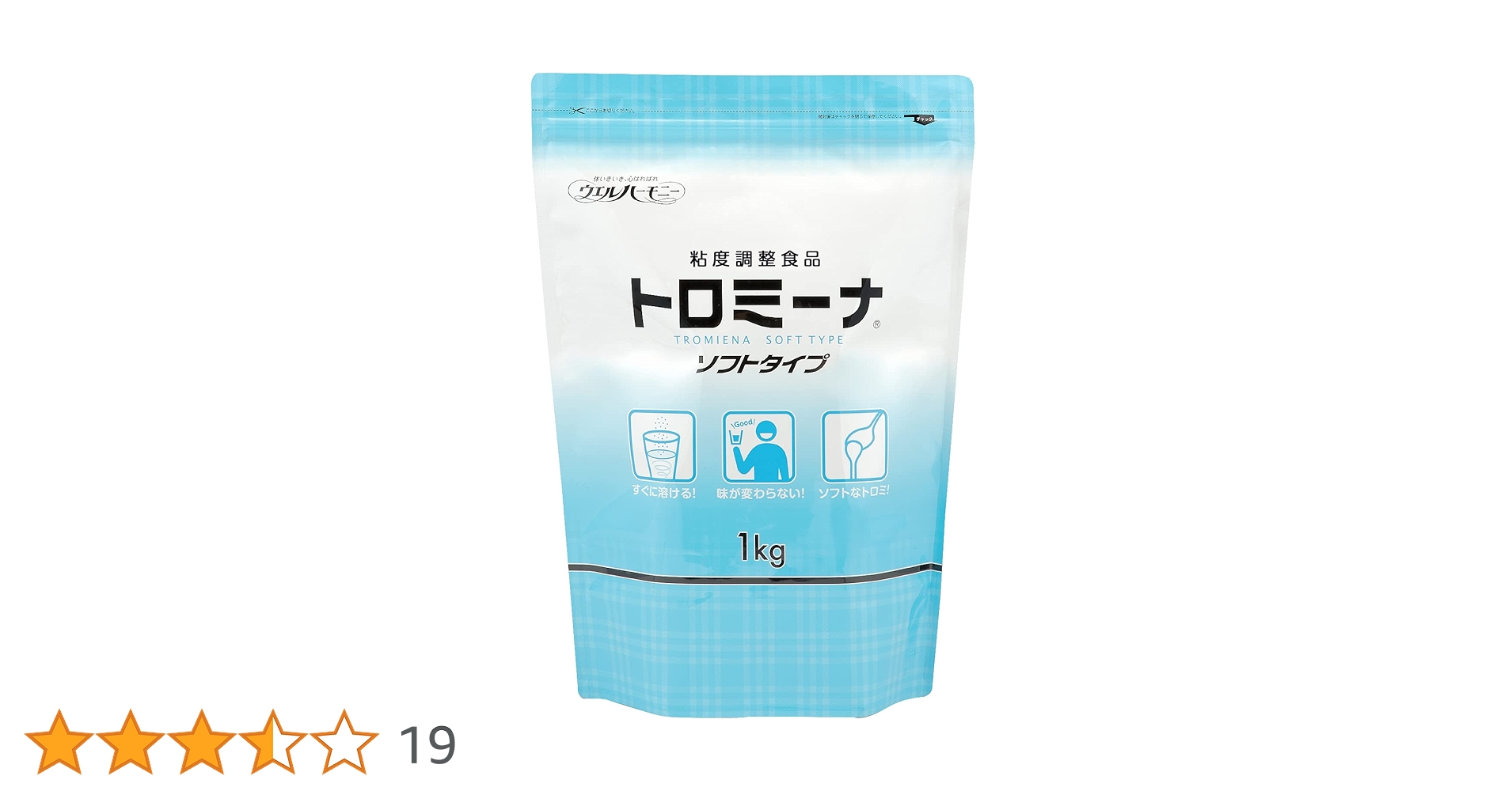 Amazon.co.jp: トロミーナ ソフトタイプ 1kg : ドラッグストア