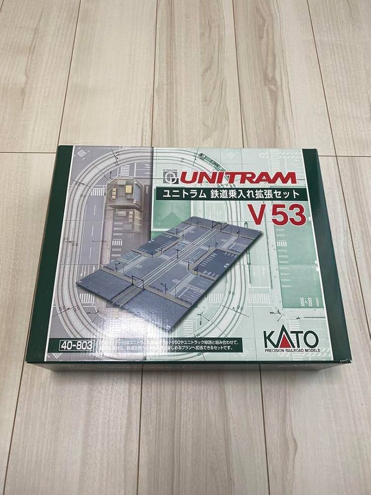Amazon | KATO Nゲージ V53 ユニトラム 鉄道乗入れ拡張セット 40-803 