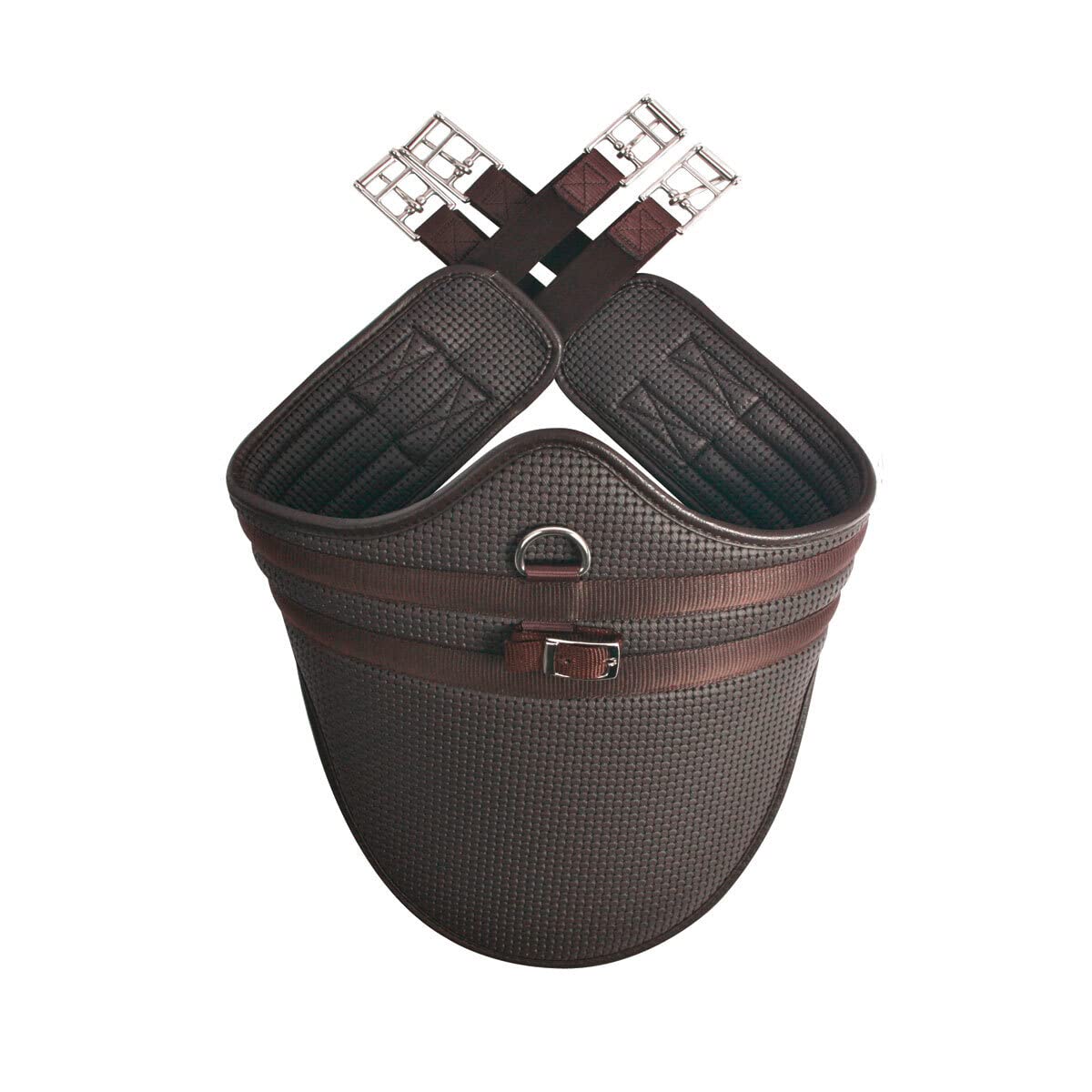 InComfort HyCOMFORT Waffle Horse Stud Girth (24in) (Brown)