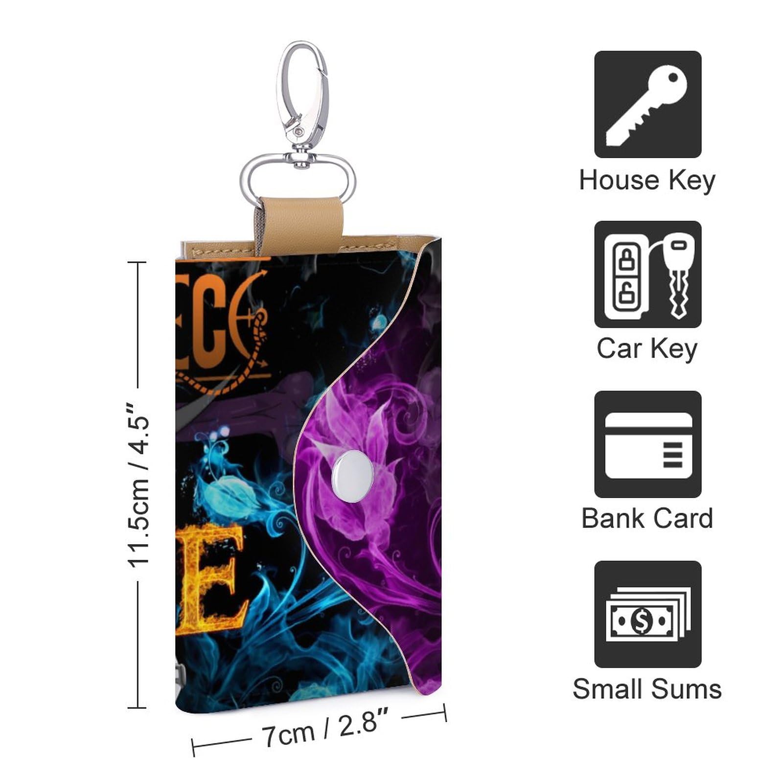 Amazon.co.jp: キーケース ワンピース エース ONE PIECE Key