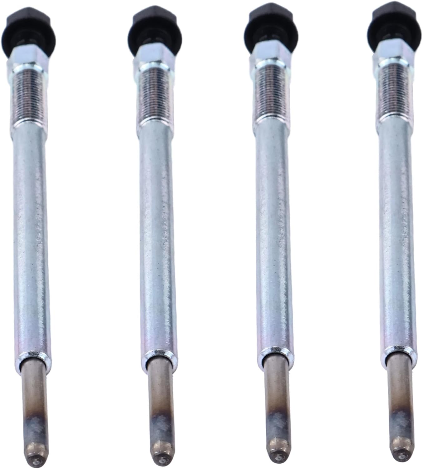 JEENDA 4PCS Glow Plugs 7030400 0100276034 300622-00036 Compatible with Bobcat 5600, 5610,S450, S510, S550, S570, S590, T450, T550, T590, T595 for Doosan Engine D24