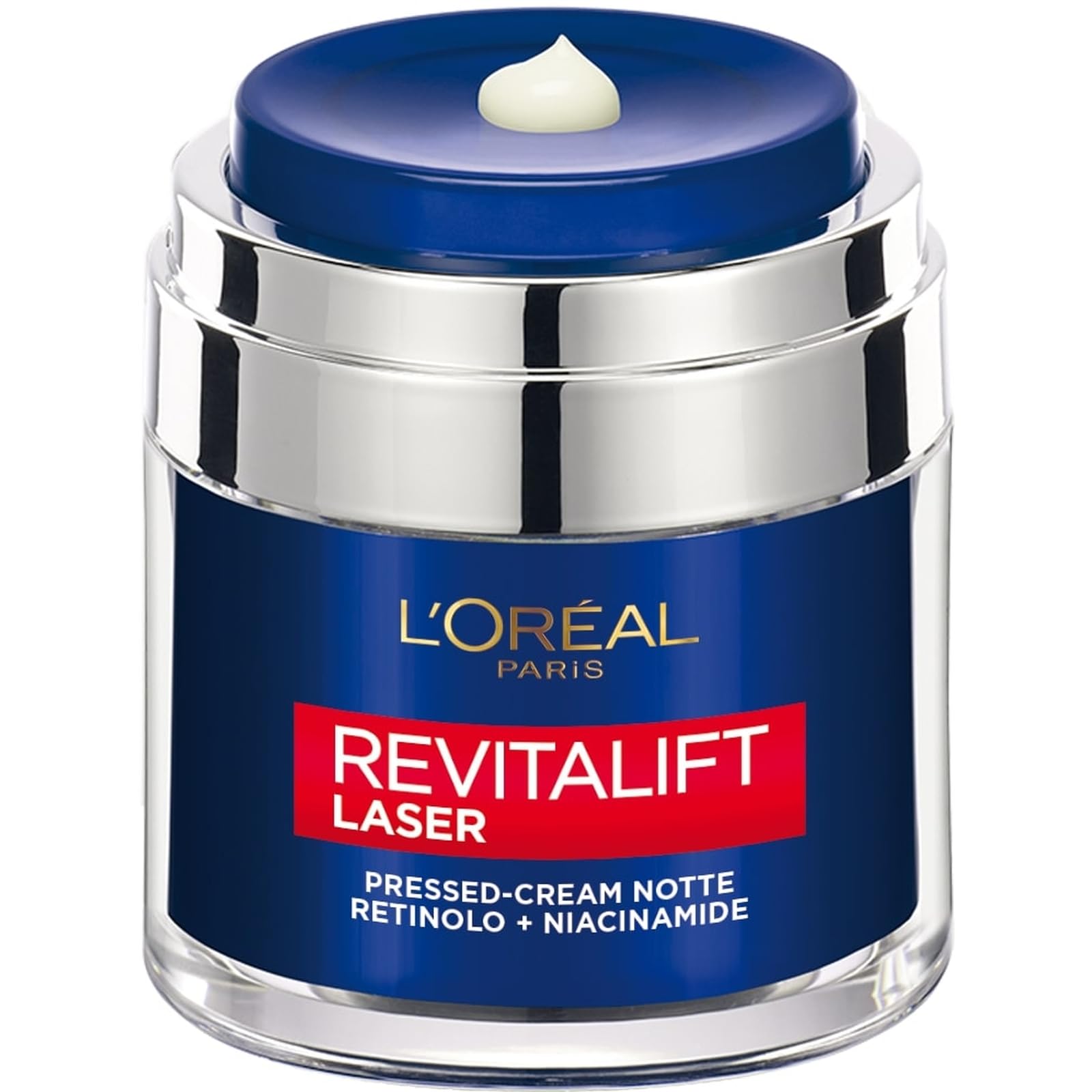 Revitalift Laser Pressed Cream Retinol + Niacinamida Noche, 50 ml