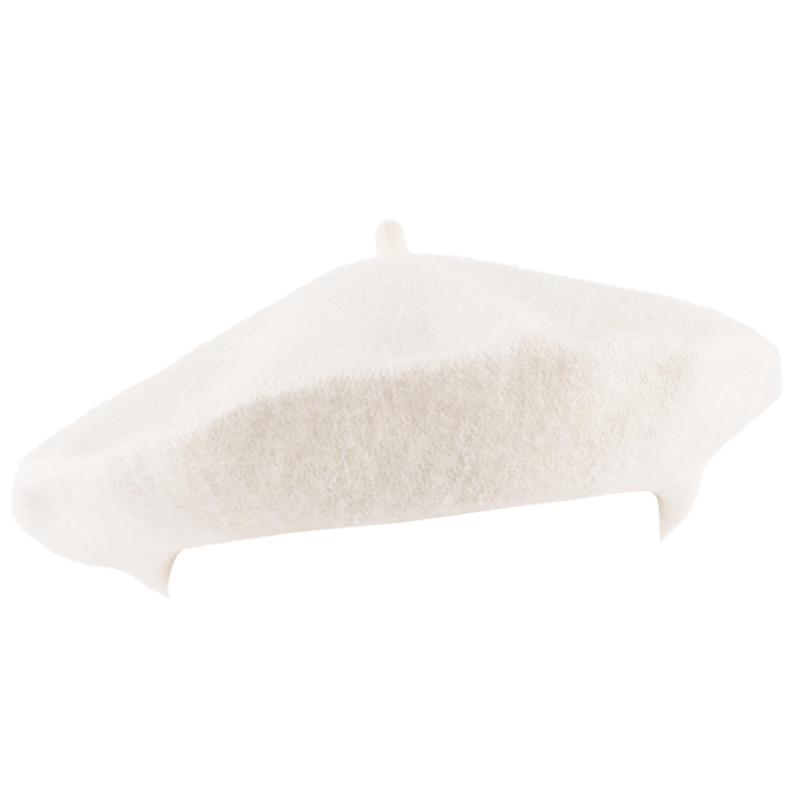 Wool Blend French Beret for Men and Women in Plain Colours  display picture 3