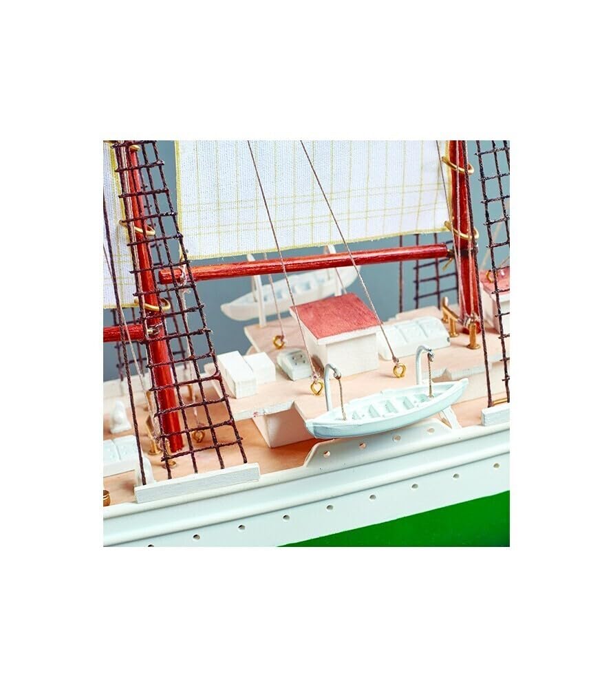 Artesanía Latina – Schiffsmodell aus Holz und Kunststoff - Spanische Schulboot, Juan Sebastián Elcano – Modell 22260, Maßstab 1:250 – Modelle zu Bauen – Anfängerniveau