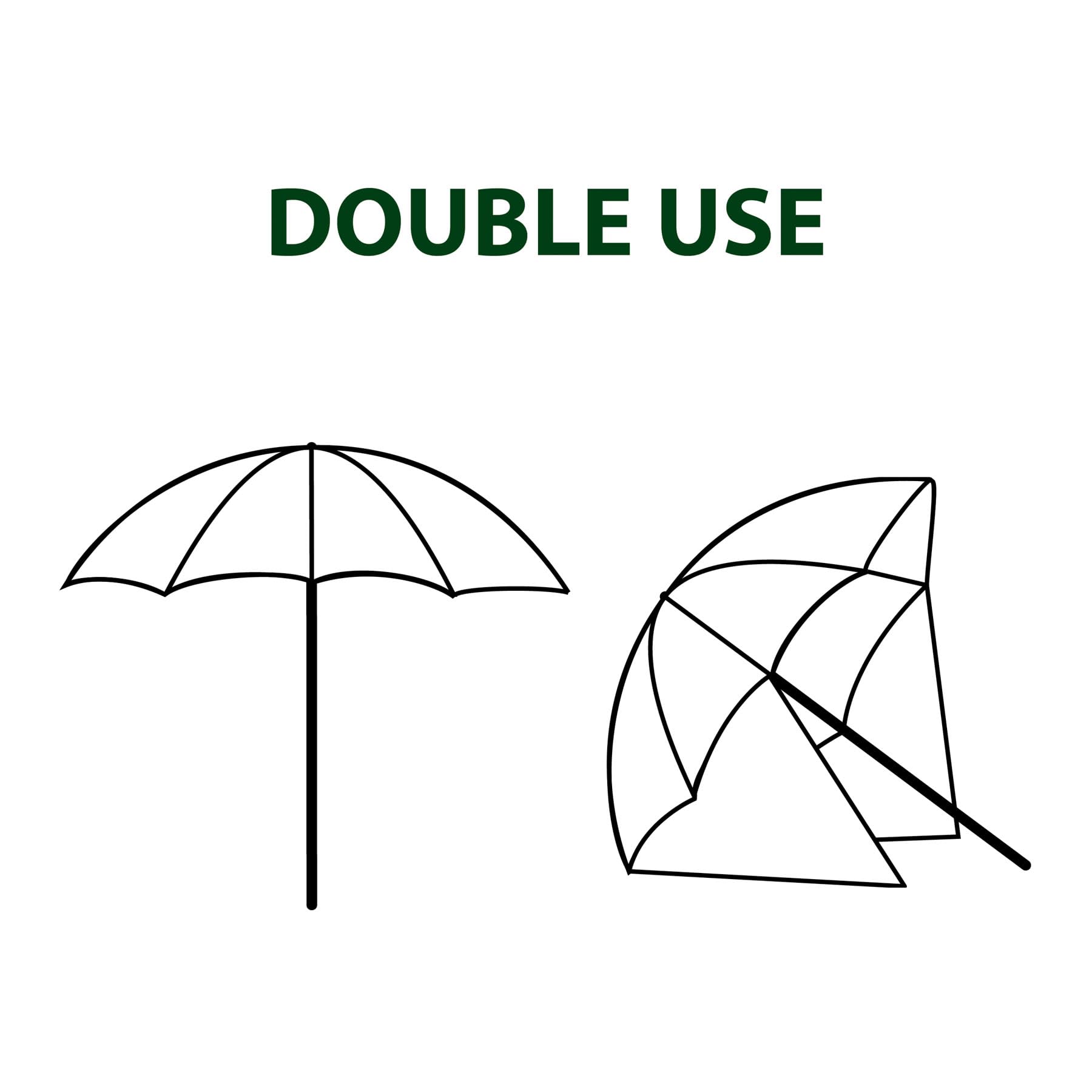 BRUNNER Beach Parasol 160 Parasol 140 x 140 x 140 cm