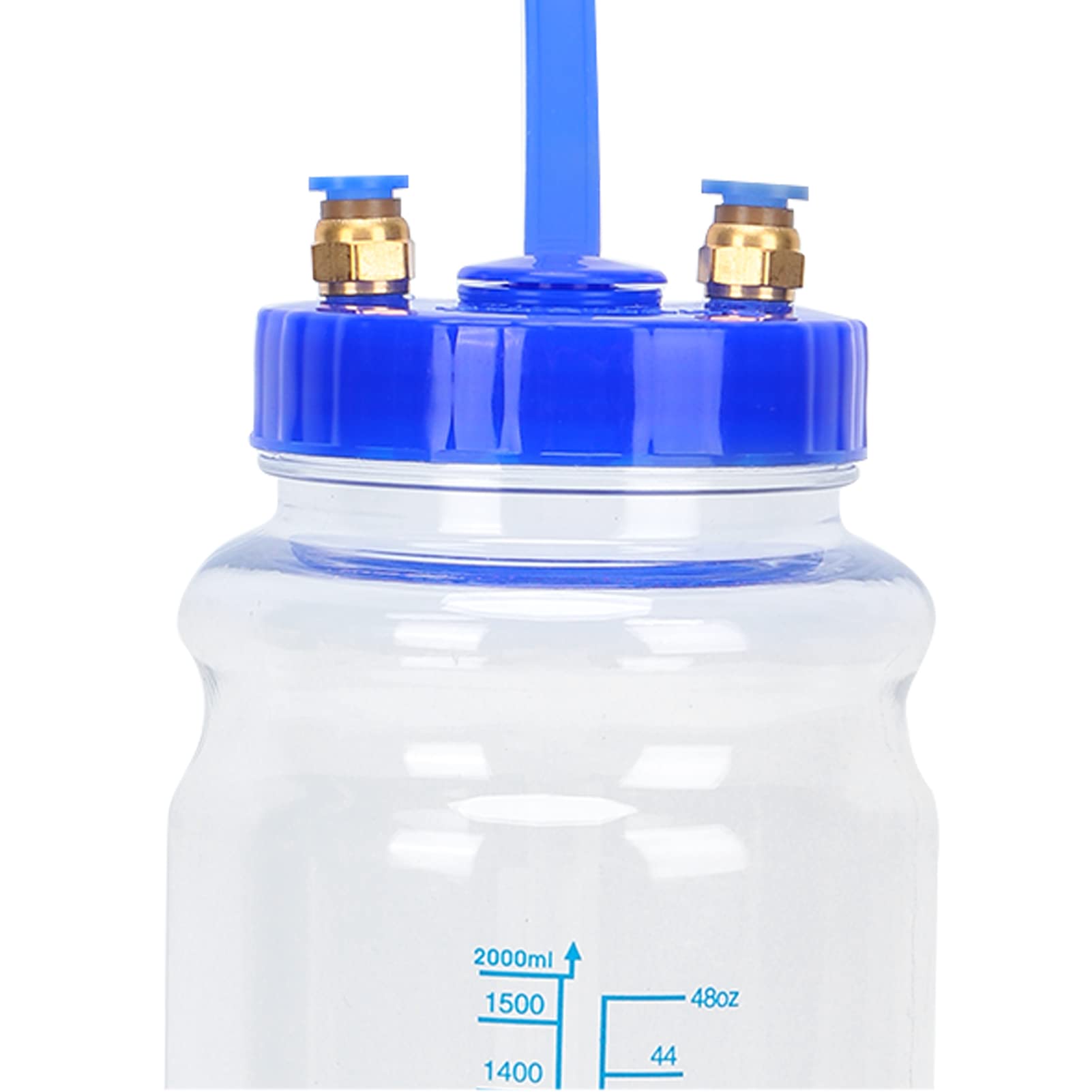 Máquina de ordeño de cabra Manual de ordeño para ordeño de cabras portátiles portátiles Milker de cabra con bomba de presión de vacío (De doble cara)