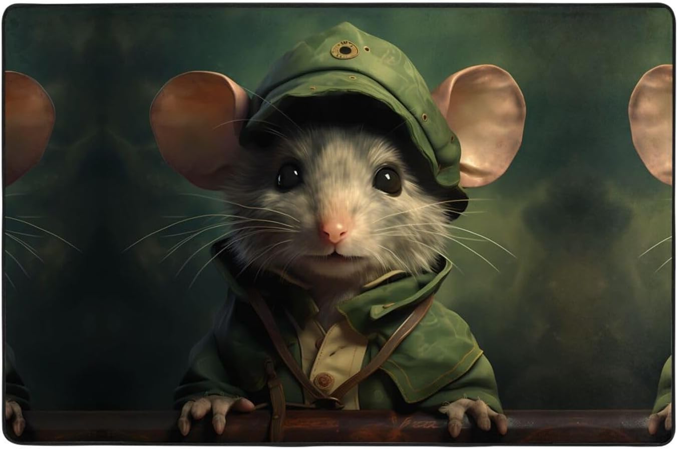 Little Mouse Cuckold Printed Anti-Slip Floor mat Carpet Rug 36"x24" for Living Room Office Coffee Table Bed Balcony