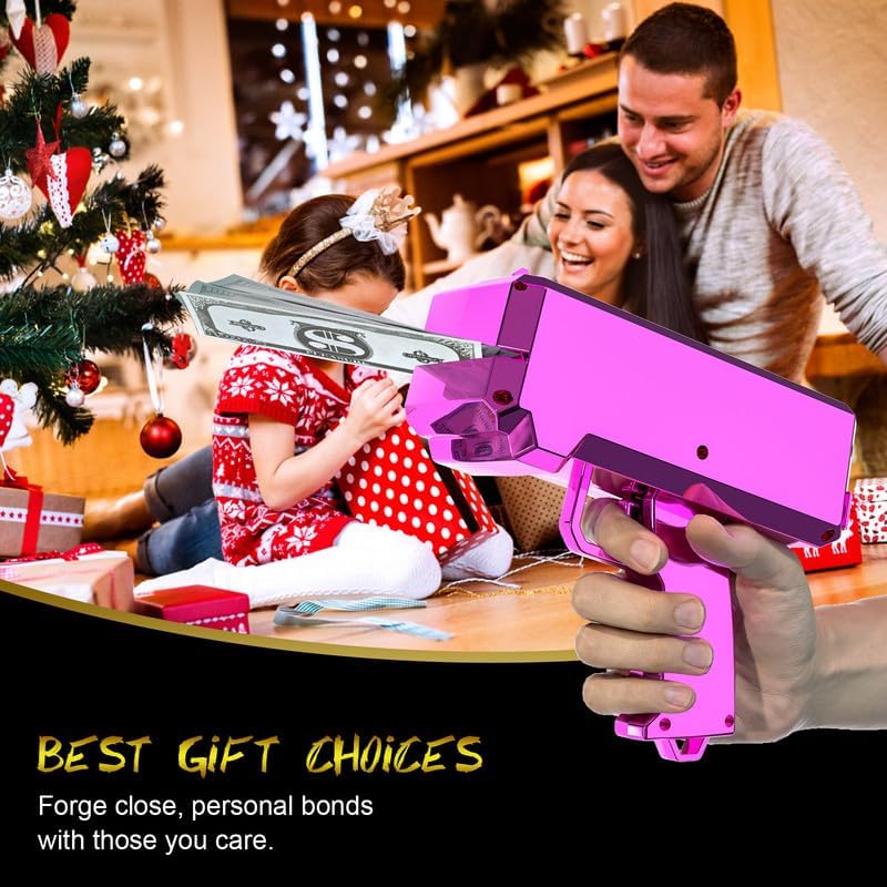 Miniatura 8 de Make it Rain Gold Gun for Movies That Look Real,Handheld Spary Gun for Game Movies Party Supplies