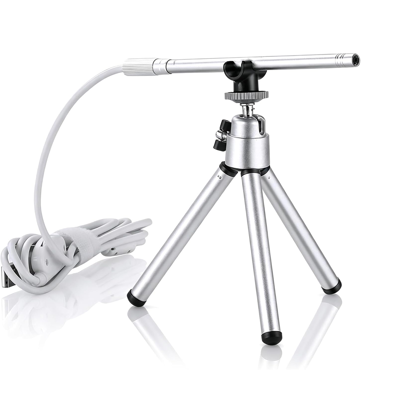 Microscopio Digital USB HD De 2 MP, Endoscopio USB para Inspección, Aumento De 1 A 500x, Enfoque Manual Y Luz Led Ajustable, con Trípode, para Diversas Observaciones