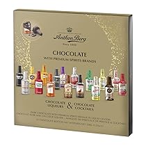 Anthon Berg – Cioccolatini Assortiti Ripieni di Liquore di Qualità, Confezione Regalo, 21 Pezzi, 328 Grammi