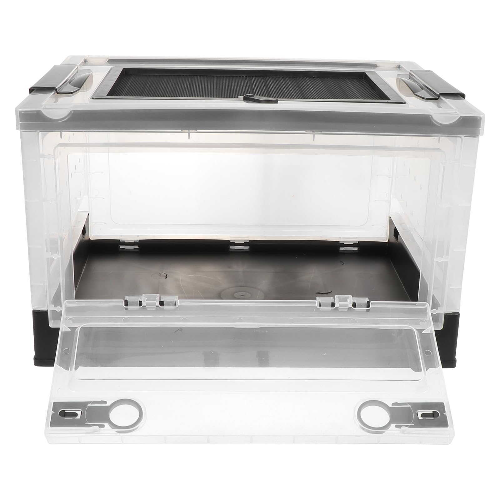 Cage à Hamster en Plastique Pliable Circulation d'air pour Petits Animaux, Boîte D'élevage Isolée pour Sol et Animaux de Compagnie