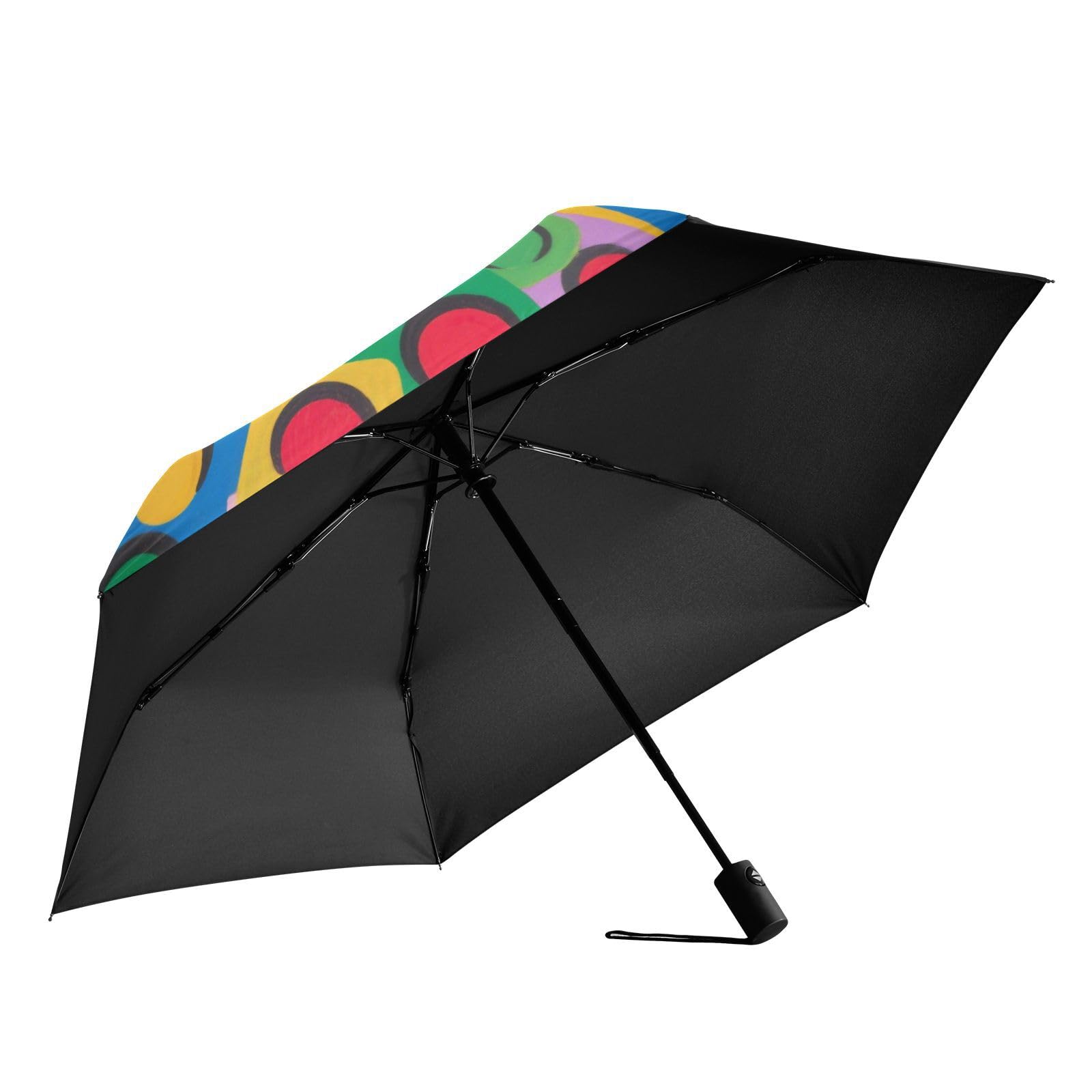 EtherSpher Colorful Cartoon Cute Signal Light umbrella auto open 39 Inch auto open close Umbrellas For Rain for Good for Car, Golf, and On-the-Go Outdoor Defence Accessories de lluvia