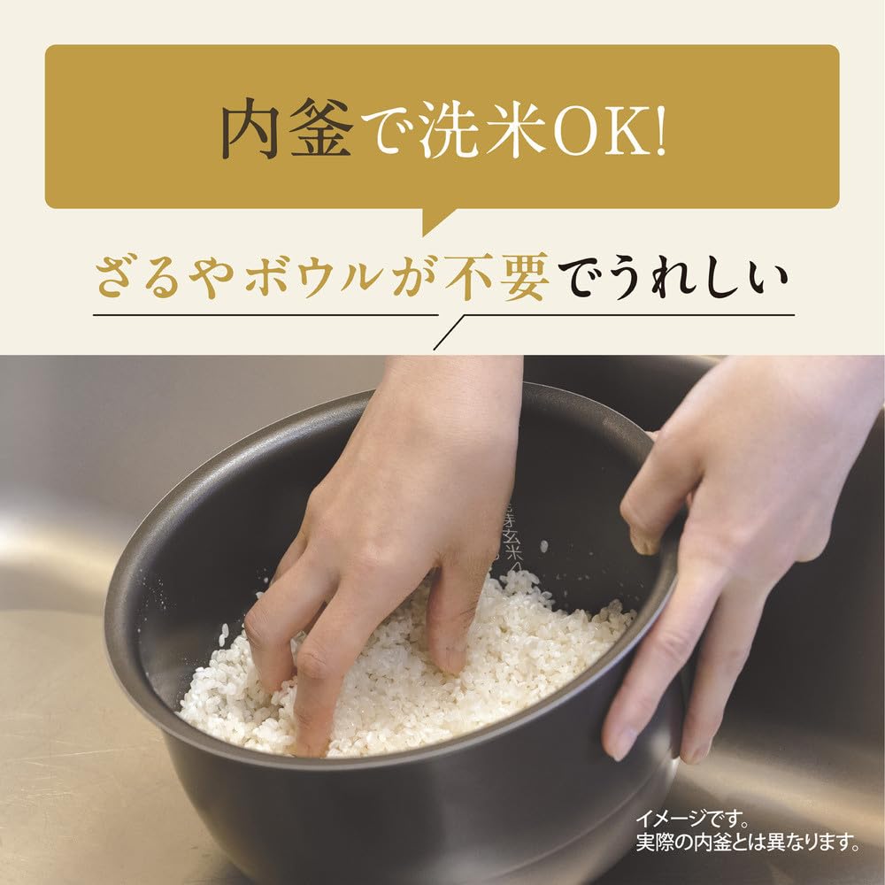 Amazon | 象印マホービン 炊飯器 5.5合 ホワイト NW-VJ10-WA | 象印