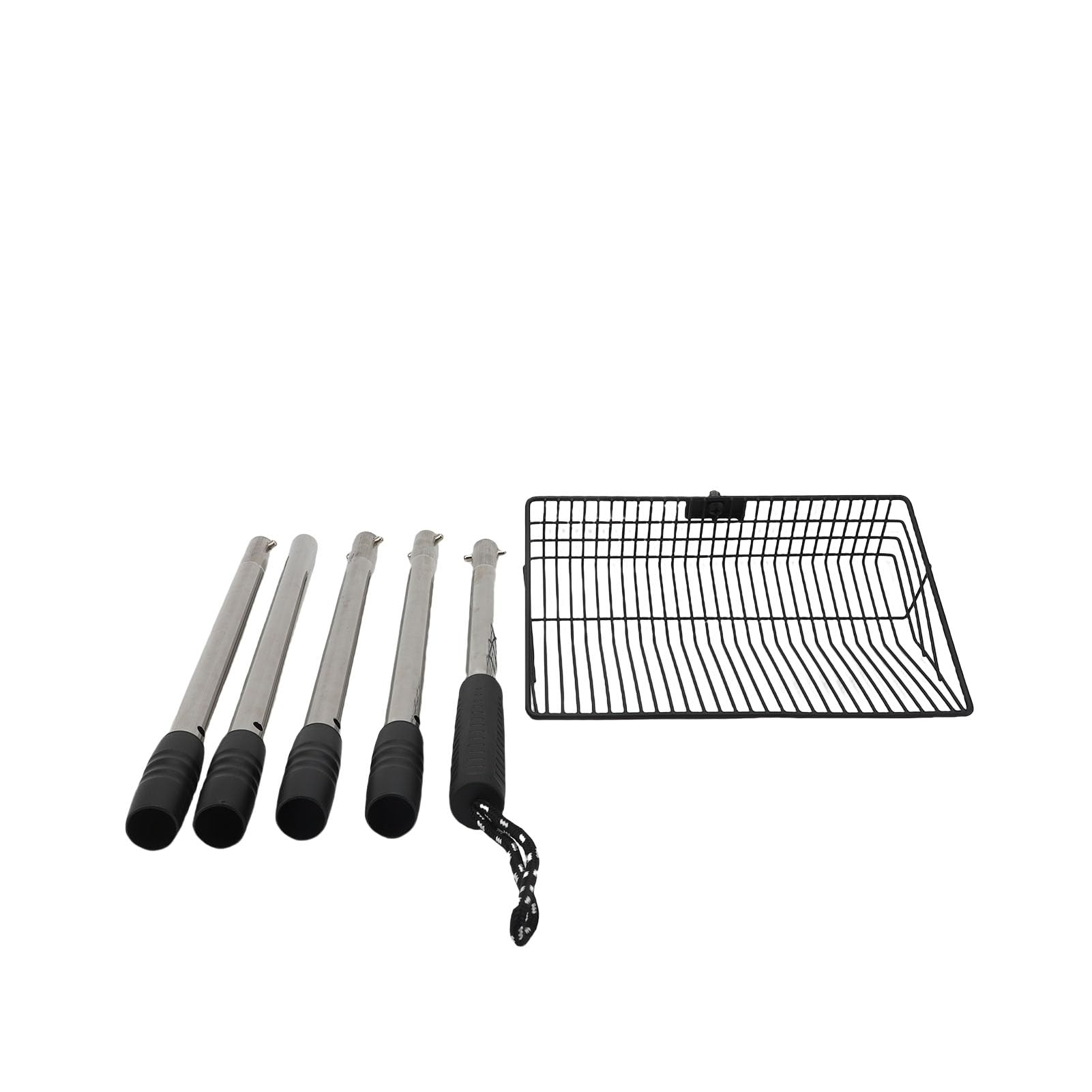 VINGVO Metal Chicken Poop Scooper, 66.9in Long Chicken Coop Litter Scoop with Stainless Steel Handle, Extendable Litter Sifting Shovel for Chicken Coop & Pet Waste Cleaning, Farm House Accessories