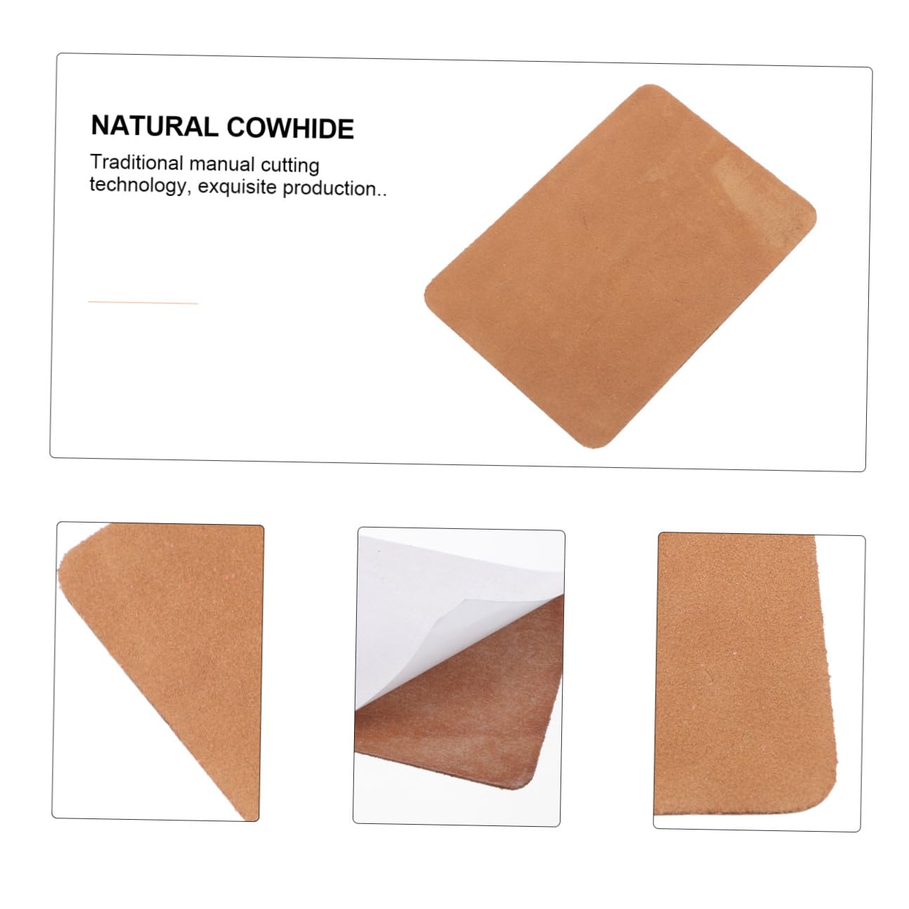 Rough Cowhide Anti-skid Pad for Musical Instruments Double-sided Adhesive Non-slip Mat Wear-resistant Accessory for Pipa Erhu Guitar And Folk Instruments