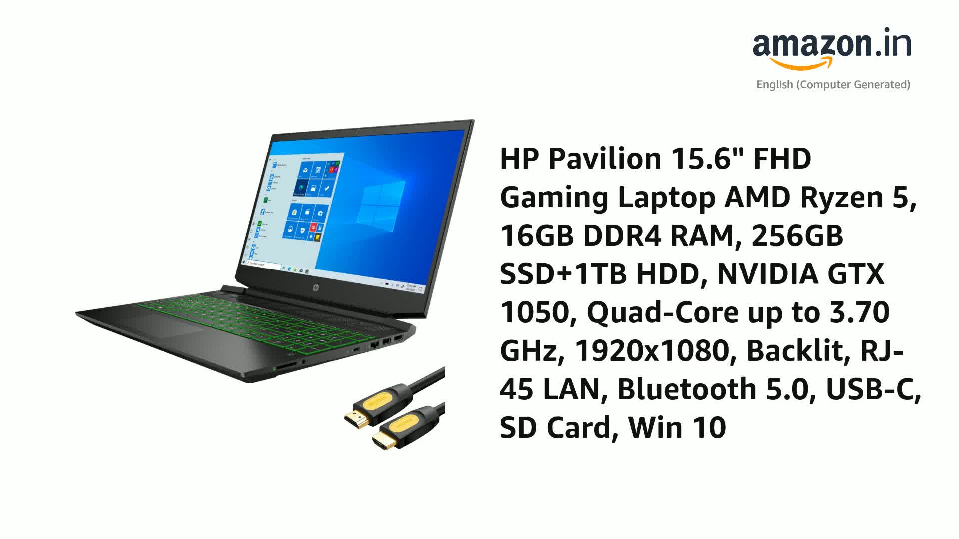 HP Pavilion 15.6