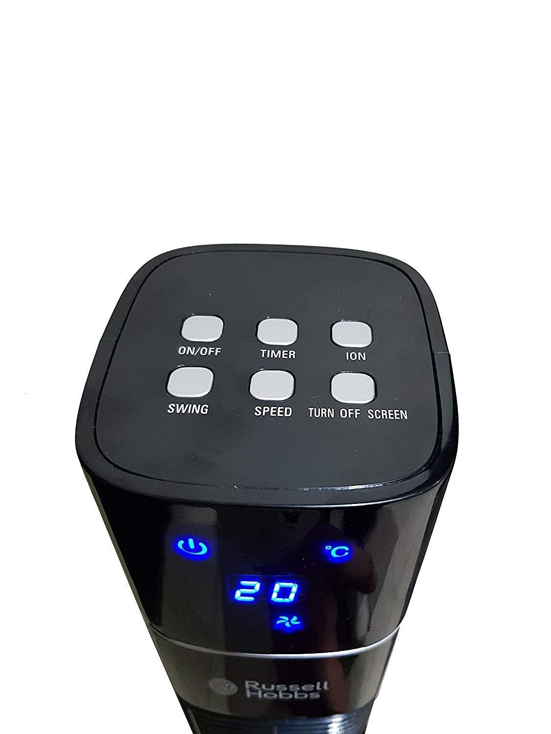 Buy Russell Hobbs RTF 4800 Tower Fan With Remote 48 Inch (Black) Online at  Low Prices in India - Amazon.in