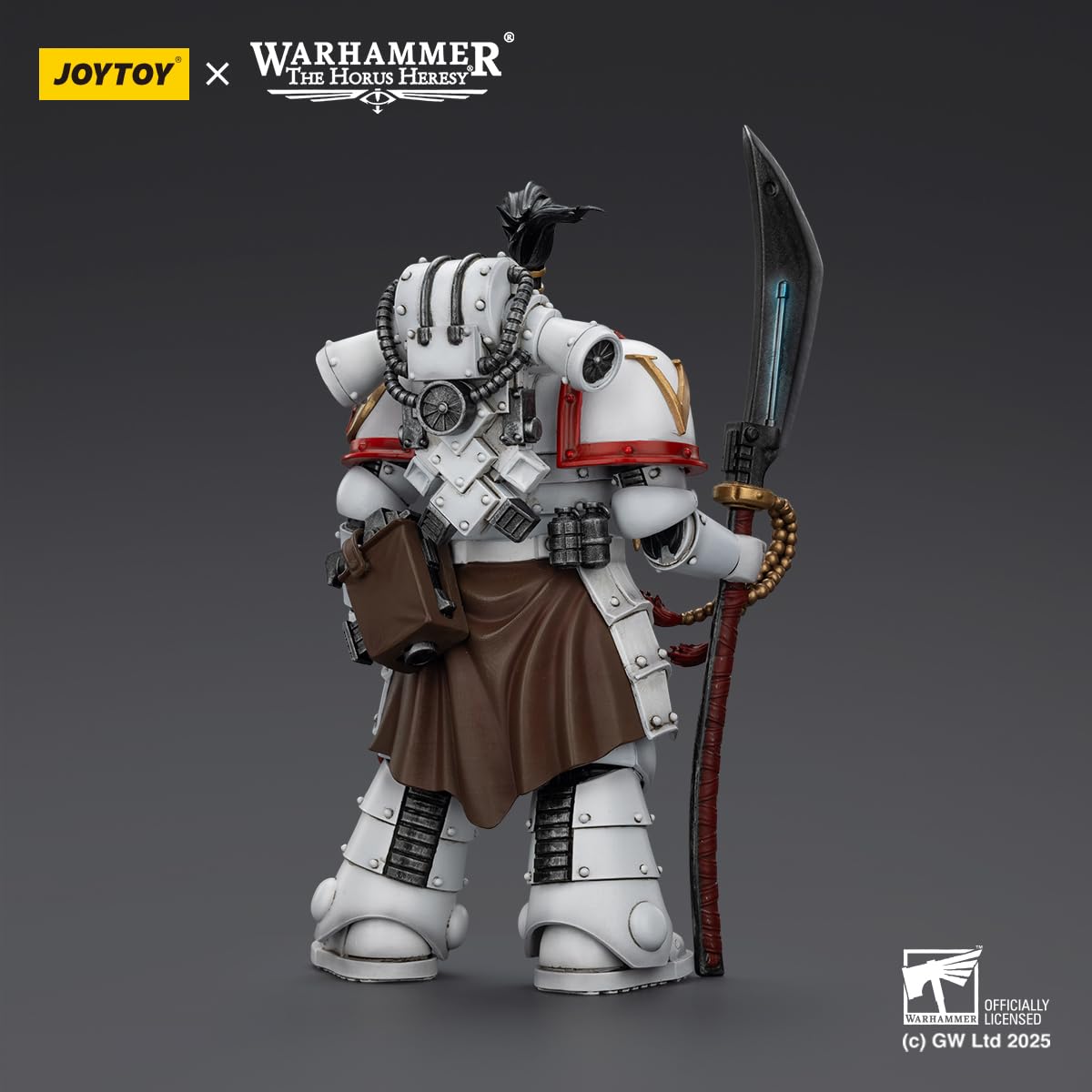 TOYVERSE JOYTOY 1/18 Figura de acción Warhammer The Horus Heresy, White Scars Legion Praetor, articulación móvil, Modelo de Personaje, 12,3 cm, 15 años y Mayores