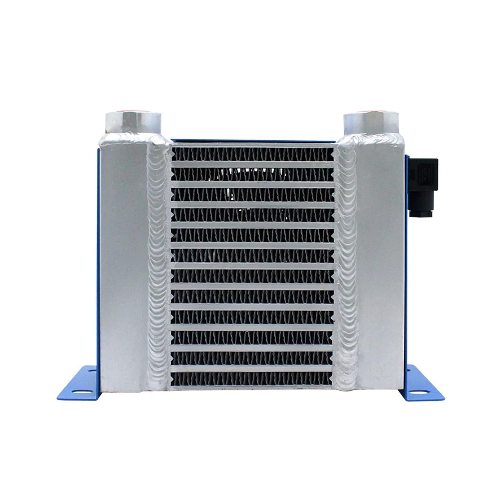 AH0607T-CA Flusso 40L/min Radiatore olio idraulico Raffreddamento olio Scambiatore di calore Piastra radiatore Pin Fan for macchinari(AC380V)