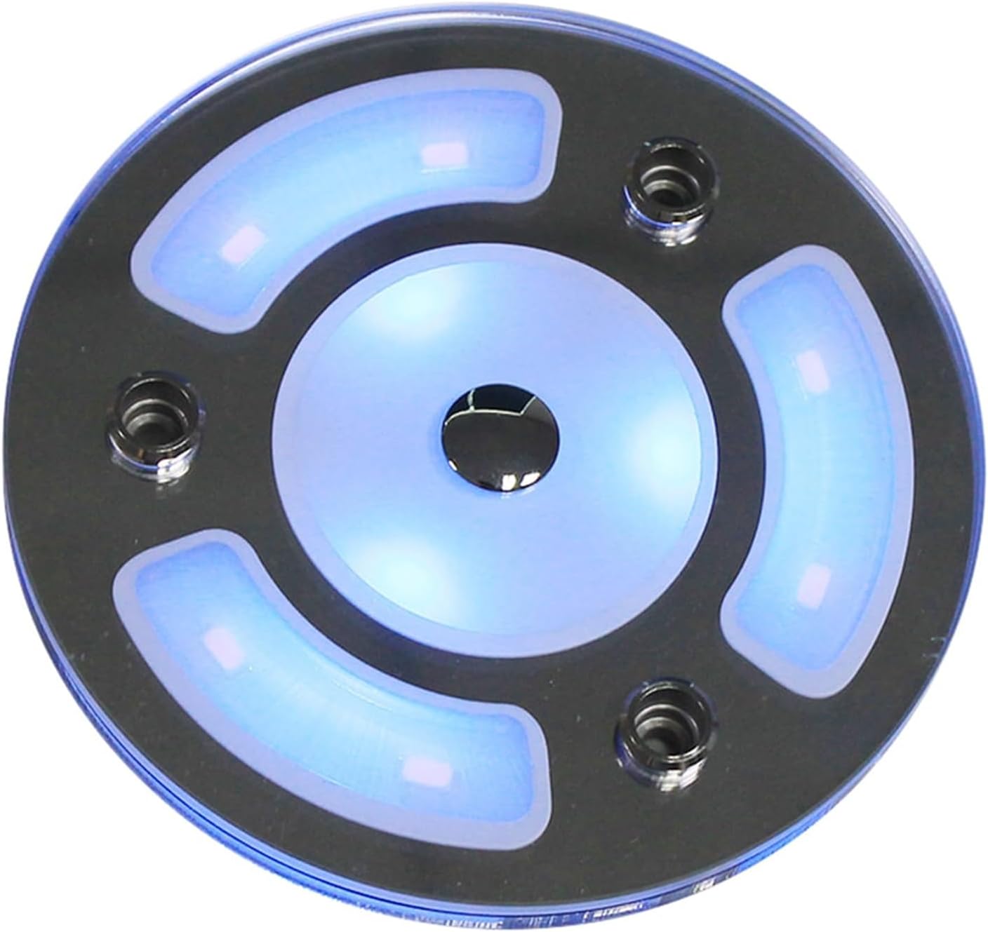 RV LED Ceiling Light，2 PCS 12V 24V Spotlight Adjustable Touch Screen Lights Blue/White Touch Switch Controlled Indoor Bright Lightweight Lamps Boat Marine Motorhome Campervan (White-2PCS)