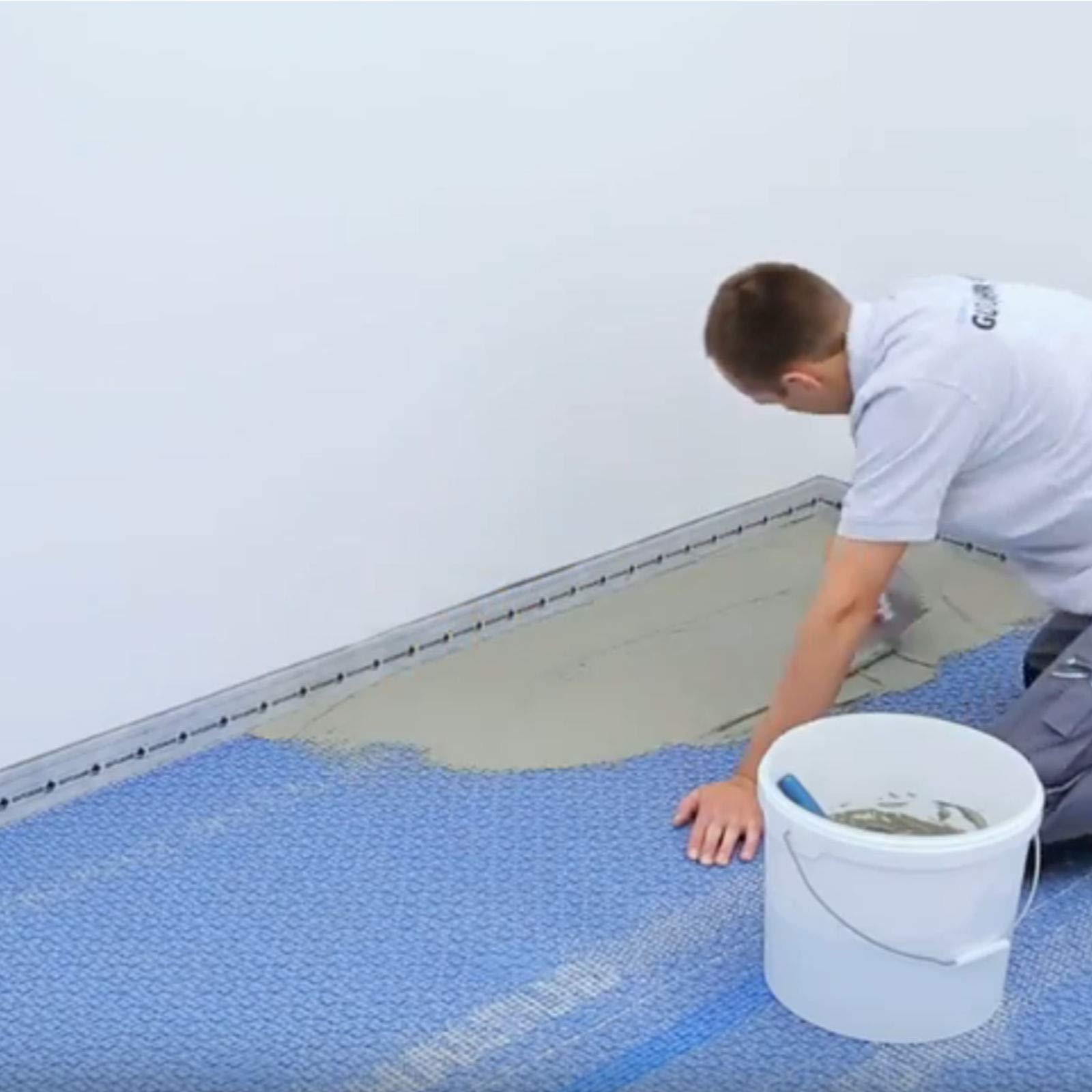 Entkopplungsmatte 2m² Fliesen auf Holz-boden Laminat Parkett Trockenerstrich