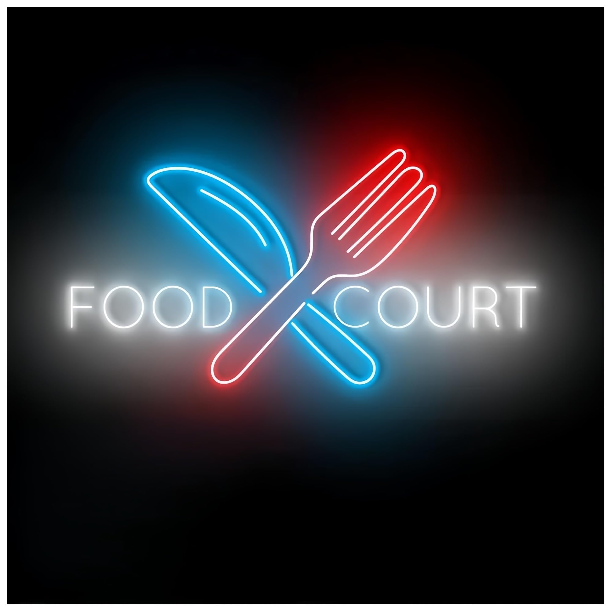 SHOUXI Sign Lamp Food Neon Sign Wall Decor Diner Restaurant Kitchen Art Business 45cm